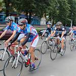 В Кузбассе сотрудники ГИБДД и юные спортсмены провели велопробег 