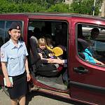 В столице Удмуртии сотрудники ГИБДД провели профилактическое мероприятие «Детское автокресло»