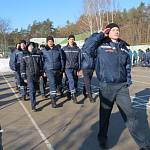 Курские госавтоинспекторы приняли участие в  спортивном празднике кадетов ГИБДД