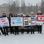 Сотрудники Госавтоинспекции Новосибирска организовали профилактическую акцию «Мы - за безопасность на дороге!»