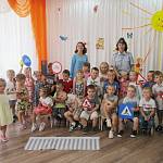 Познавательное занятие «Безопасная дорога пешехода» для дошкольников провели сотрудники Новосибирской Госавтоинспекции   