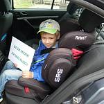 В Карелии юные пассажиры  призвали водителей не нарушать правила перевозки детей 
