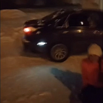 Водитель, проехавший вдоль ледового городка в нарушение дорожных знаков, привлечен к ответственности