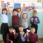 В Хакасии школьники делают безопасные «валентинки»
