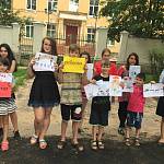 Воспитанники детского дома из Новгородской области призвали взрослых к ответственности в рамках акции #НаучиРебенкаПДД