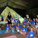 В Югре сотрудники Госавтоинспекции проводят встречи с воспитанниками палаточных лагерей