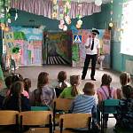 В Хакасии театральные постановки помогают школьникам Усть-Абаканского района изучать дорожные правила