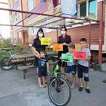 Акция «На велосипеде по правилам!» прошла на улицах города Ардона Северной Осетии