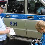 В Кузбассе инспекторы ГИБДД напомнили юным велосипедистам о правилах безопасного поведения на дороге