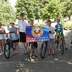 На Кубани госавтоинспекторы проводят для детей и подростков велоуроки