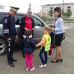 Углегорские госавтоинспекторы и дошкольники  призвали водителей соблюдать ПДД