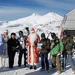 Светоотражатели от ГИБДД туристам на Эльбрусе