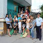 Сотрудники Госавтоинспекции Новосибирска   встретились с детьми из неблагополучных семей