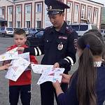 «Дети идут в школу» с таким предупреждением водители с.Шебалино получили листовки от маленьких учеников