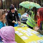Госавтоинспекторы Железногорска приняли участие в городском празднике, посвященном Дню знаний