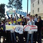 Школьные патрули в Кабардино-Балкарии распространяют идеи кампании #3500LIVES на маршрутах «дом - школа - дом»