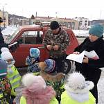 Углегорские дошкольники призвали водителей к соблюдению ПДД