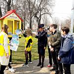 В Белгородской области юные инспекторы движения оформили букроссинги по дорожной безопасности.
