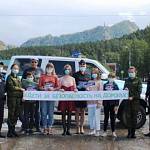 В Чемальском районе автоинспекторы и школьники провели акцию Дети за безопасность на дорогах!»