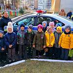Автоинспекторы познакомили детей с профессией сотрудника Госавтоинспекции