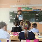 Безопасный переход – урок под таким названием состоялся сегодня в школе №79 Заводского района. 