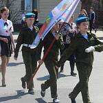 Сотрудники Госавтоинспекции Новосибирска приняли участие в акции «Мы – за мир!», посвященной Дню Победы