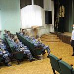 Сотрудники кемеровской Госавтоинспекции провели беседу с юными кадетами – полицейскими