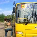 В Югре  полицейские  проверяют техническое состояние автобусов, перевозящих детей