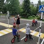 В Московской области автоинспекторы обучают дошкольников культурному поведению в дорожно-транспортной среде