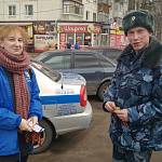 Сыктывкарские автоинспекторы поддержали всероссийскую акцию «Георгиевская ленточка»