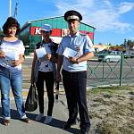 Сотрудники Госавтоинспекции города Ноябрьска провели профилактическое мероприятие «Водитель – пешеход»