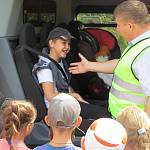 Ульяновские автоинспекторы провели урок дорожной грамоты «Законы безопасного движения» в детском санаторно-оздоровительном лагере «Первоцвет»  