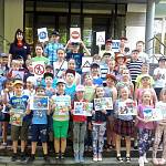 Сотрудники Госавтоинспекции провели мероприятие «Страна Светофория» в организации отдыха и оздоровления детей