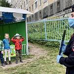 В Мурманске сотрудники ГИБДД провели мероприятие с воспитанниками детского сада