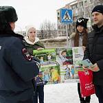 С призывом «Стань примером на дороге!» обратились школьники к жителям Наукограда Кольцово