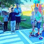Дворовые территории Новгородской области преобразились в интерактивные площадки по обучению детей навыкам дорожной дисциплины