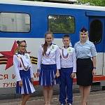 В Ростове-на-Дону пассажиры детской железной дороги узнали о пользе световозвращающих элементов