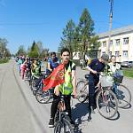 Велопробегом подростки Новгородской области продемонстрировали приверженность принципам дорожной безопасности
