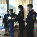 В кадетских классах Новосибирского района сотрудники региональной Госавтоинспекции провели тематическое мероприятие «Безопасная дорога детства!»