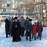 «Рождественское путешествие безопасности» организовали для малышей полицейские и настоятель православных церквей Кабардино-Балкарии