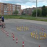 В Назарово открылся «Безопасный велотрек»