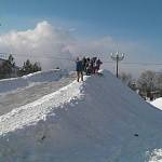 Анивские сотрудники ГИБДД в районе снежных горок провели профилактические мероприятия