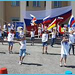 Флешмоб в честь Дня Российского флага