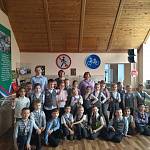 В Кемерове для юных участников дорожного движения организовали экскурсию в музей ГИБДД