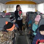 «Урок на колёсах» провели  дорожные полицейские Саяногорска для первоклассников Майнской школы
