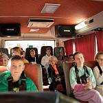 Пятигорские школьники прошли обучения на автобусе-тренажере «Школа дорожной безопасности»
