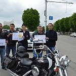 Байкеры и автомобилисты Нальчика подписали соглашение о выборе безопасной и разумной скорости на дорогах 