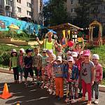  Нижегородские автополицейские в детский сад на зарядку 