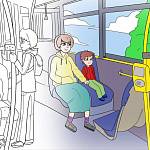 Безопасная поездка в маршрутном транспорте: вышел новый выпуск «Оживших раскрасок от РСА»!