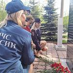 Сотрудники кемеровской Госавтоинспекции приняли участие в памятном мероприятии